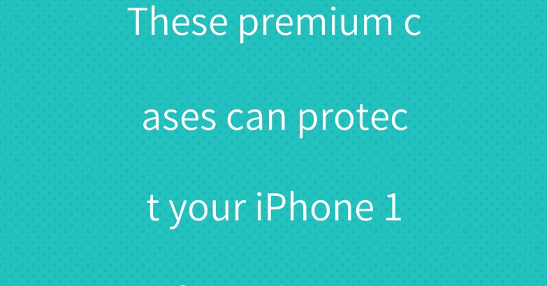 These premium cases can protect your iPhone 12 from damage