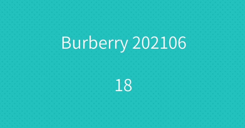 Burberry 20210618
