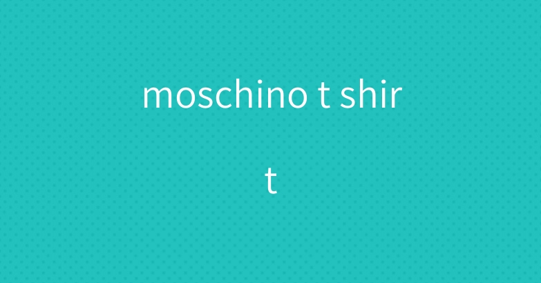 moschino t shirt