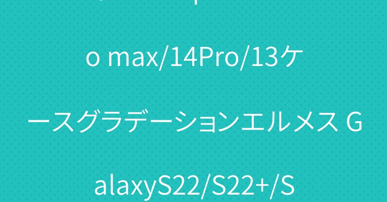 ディオールiphone14Pro max/14Pro/13ケースグラデーションエルメス GalaxyS22/S22+/S21 Ultraカバーレザー