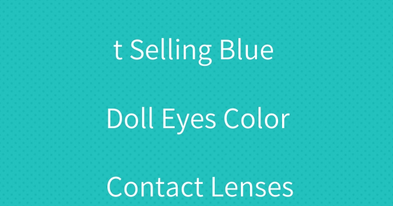 2022 Miiemo Best Selling Blue Doll Eyes Color Contact Lenses Wholesale