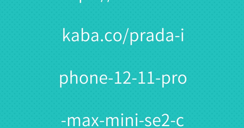 https://www.comkaba.co/prada-iphone-12-11-pro-max-mini-se2-case
