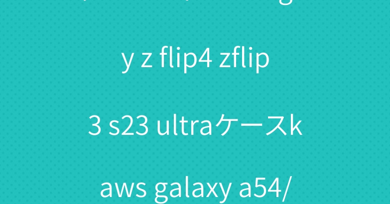 シャネルディオール galaxy z flip4 zflip3 s23 ultraケースkaws galaxy a54/a53ケース個性爆人気