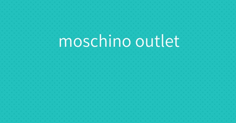 moschino outlet