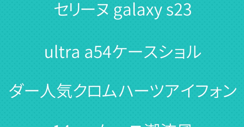 セリーヌ galaxy s23ultra a54ケースショルダー人気クロムハーツアイフォン14proケース潮流風