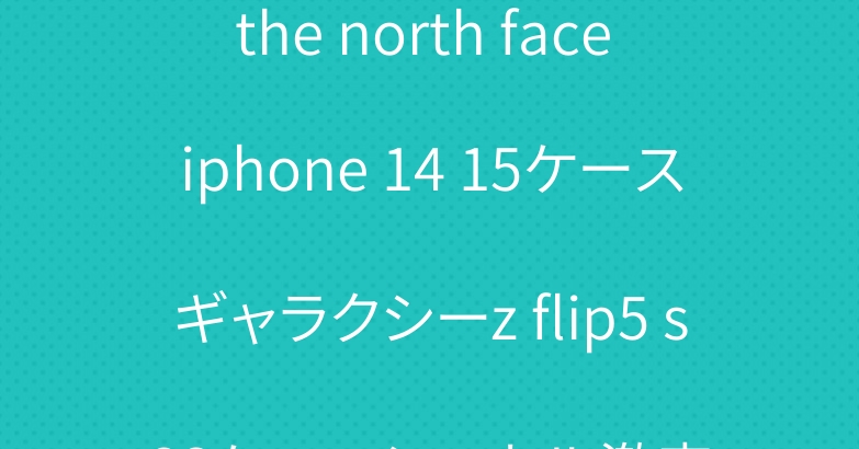 the north face iphone 14 15ケースギャラクシーz flip5 s23ケースシャネル激安