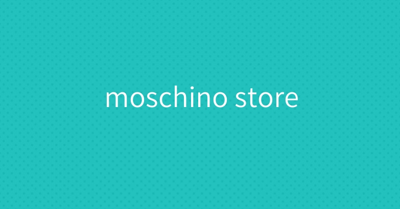 moschino store