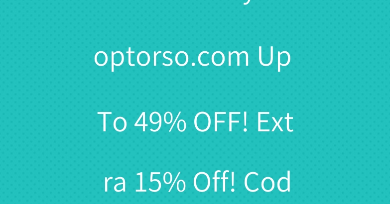 Black Friday! Poptorso.com Up To 49% OFF! Extra 15% Off! Code: Black-15