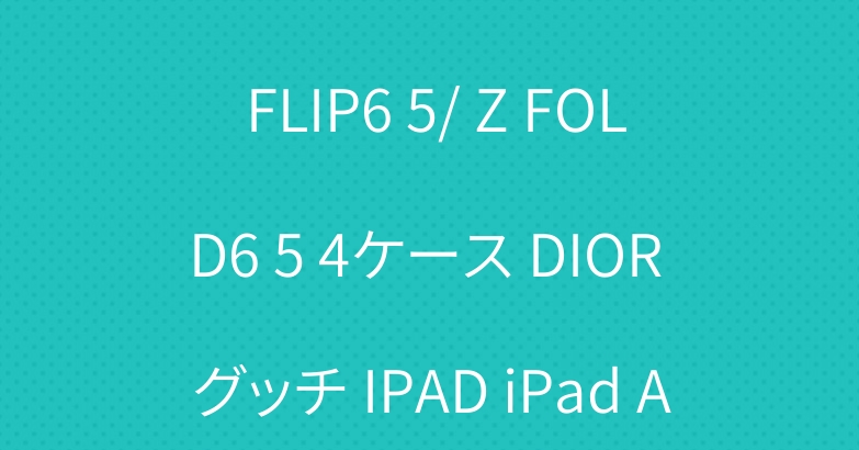 ステューシー GALAXY Z FLIP6 5/ Z FOLD6 5 4ケース DIOR グッチ IPAD iPad AIR 6 2024 ケース