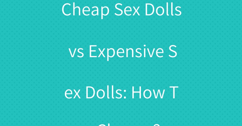 Cheap Sex Dolls vs Expensive Sex Dolls: How To Choose?